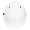 Breathable Hard Hat LDPE Lining White Adjustable Labour Protective Helmet for Construction Sites