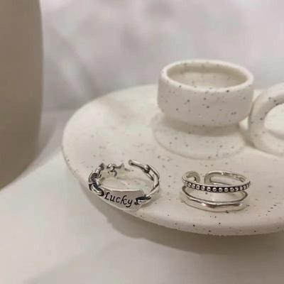 Кільце з відкритим вказівним пальцем із стерлінгового срібла – модний мінімалістичний дизайн для жінок