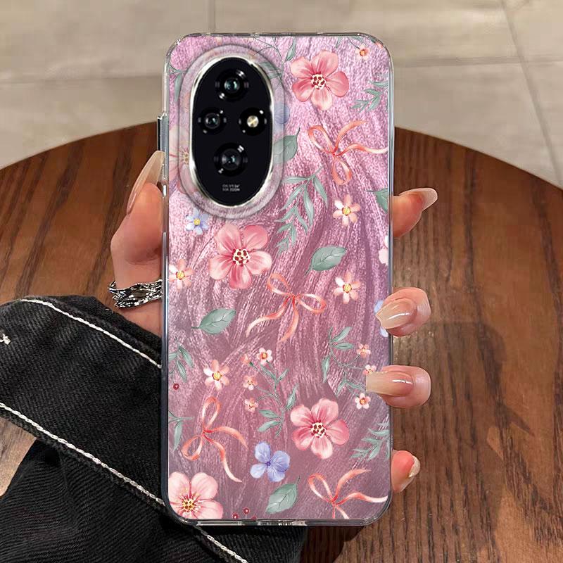 For Honor 400 Lite 200 Pro 200 Lite 5G Phone Cover Cartoon Cat Leopard Print Patterns Fashion Soft TPU Bumper For Honor 400 Lite