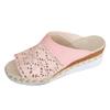 Rope Sandals With Woven Straps Platform Wedge Heel Rope Good Arch Support Sandals For Women Cute Thong Sandals Heels For Women