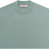 Fear of God Essentials Fleece Crewneck Sweatshirt With Letter Logo Print Unisex Tops Sycamore Mist-Blue ESSENTIAL192BT222041F
