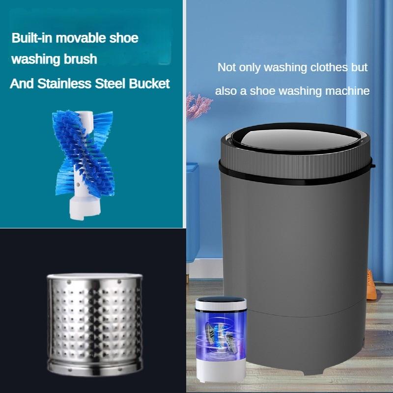 Household Small Electric Washing Machine Large Capacity Semi-automatic Shoe Washing Machine Multifunctional Washing Device
