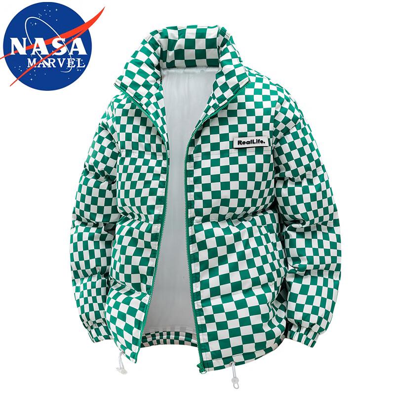 

NASA MARVEL Men s Stand Collar Padded Jacket 4XL