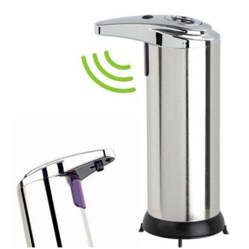 Modern Minimalist 304 Stainless Steel Automatic Soap Dispenser With Infrared Sensor For Restrooms