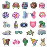 24pcs Fun Summer Silicone Bag Clips – DIY Detachable Summer Fashion Decor Charms for Bags & Sandals