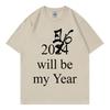 Drake IceUnisex Neues Album 2026 Wird Mein Jahr T-Shirt Streetwear Mode Hip Hop T-Shirt Unisex Unisex Kleidung Lässige Baumwoll-T-Shirts