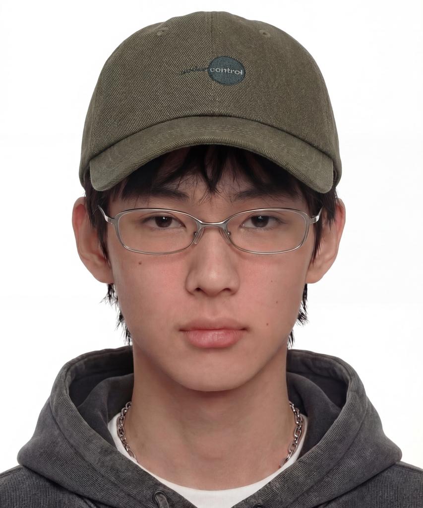 Eondeokeonteulol Cotton Logo Ball Cap Round Logo / Authentic B B / Cation Khaki