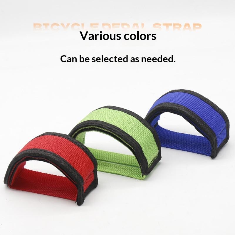 2Pcs Bicycle Pedal Straps Toe Clip Strap Belt Adhesivel Bike Pedal Tape Fixed Gear Cycling Fixie Cover