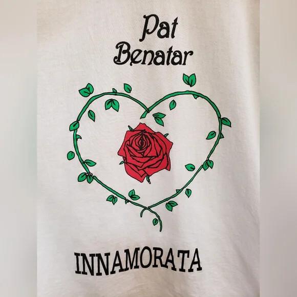 Pat Benatar Innamorata Tour White T-shirt Unisex S5XL Gift For Fans VM7086 S