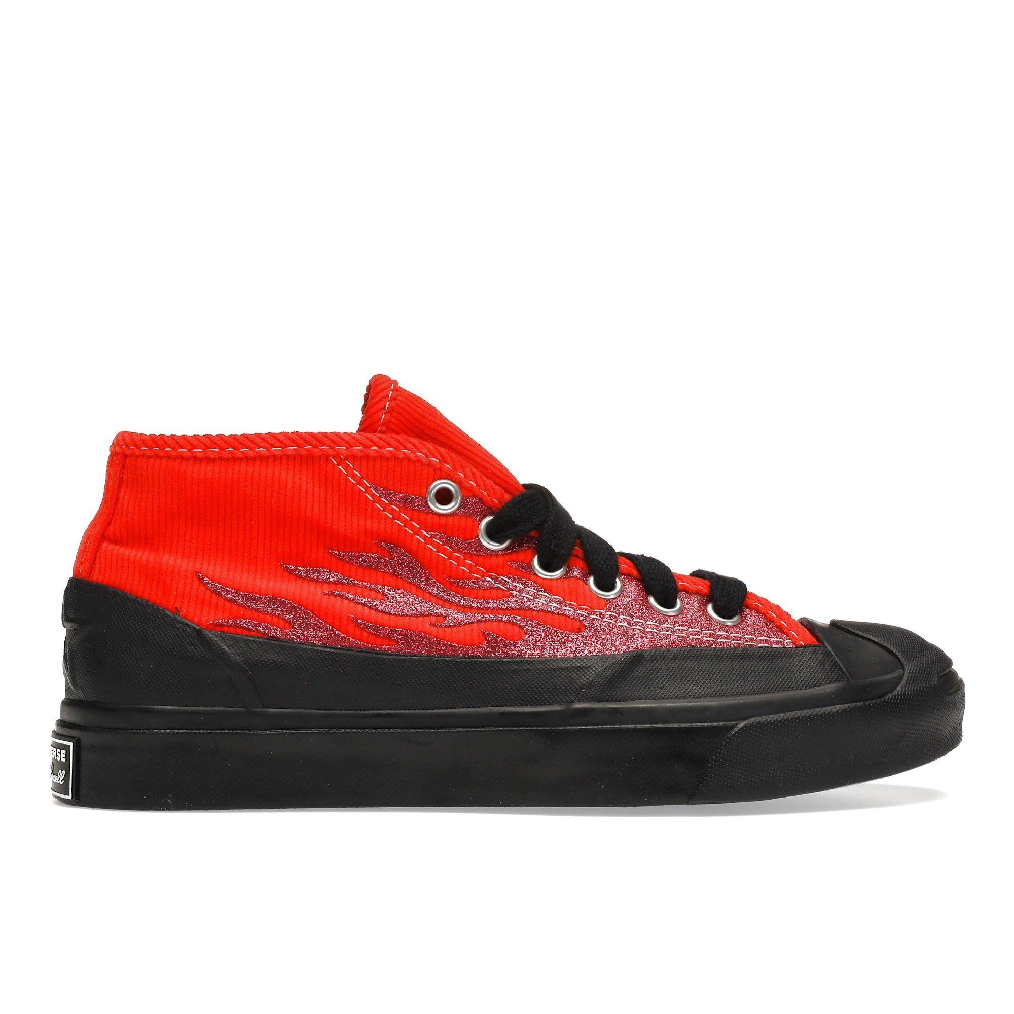 

Кроссовки унисекс Converse ASAP Nast x Jack Purcell Mid Red Flames 167378C