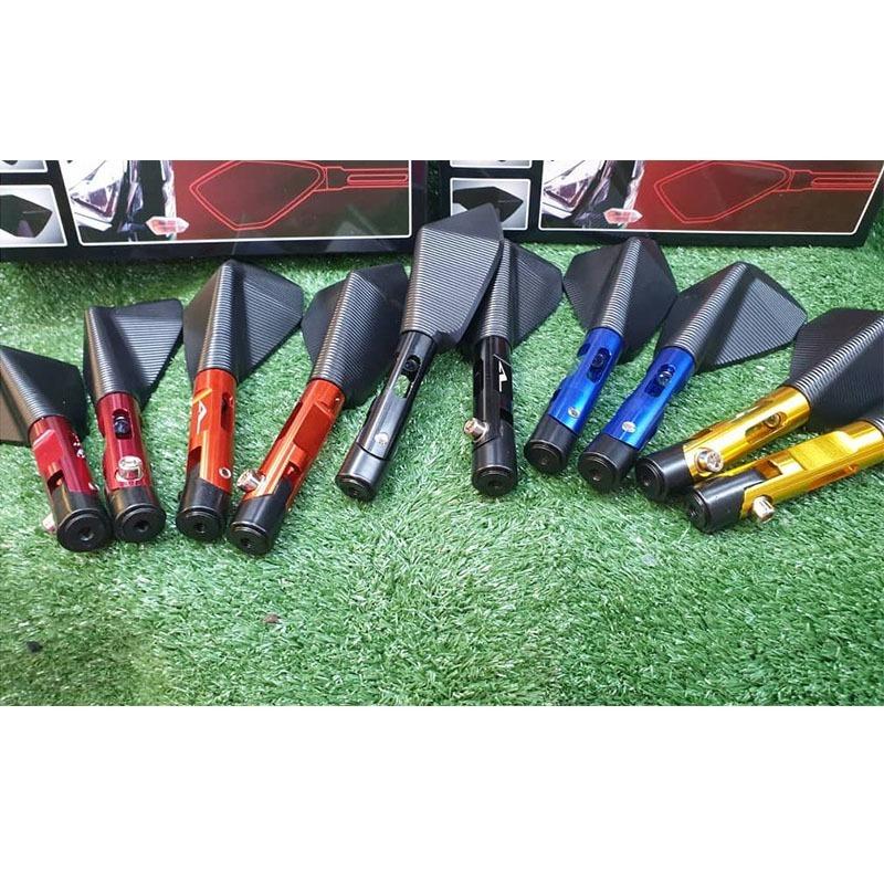 CNC ALUMINUM Custom Universal Motorcycle Rearview Side Mirrors 8mm 10mm For KAWASAKI Z750 NINJA250 HONDA R1 R6 FZ6 SUZUKI YAMAHA
