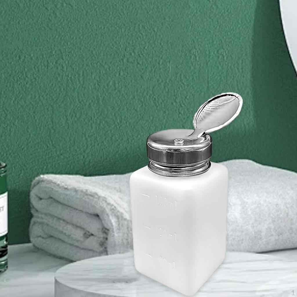 Liquid Pump Dispenser for Makeup Remover, Portable Container Personal Salon