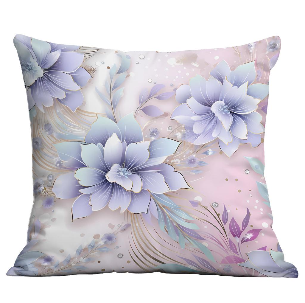 New Retro Imitation Three-dimensional Flower and Bird Pillowcase Home Living Room Sofa Cushion Pillowcase Decoration