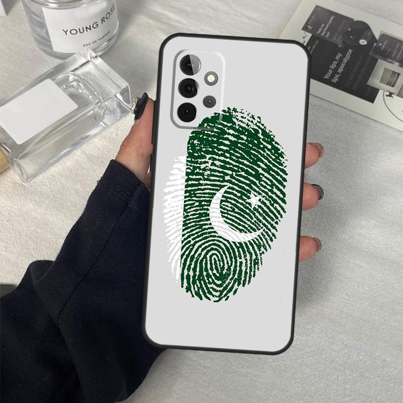 Pakistan Flag Case For Samsung Galaxy A53 A33 A23 A13 A14 A24 A34 A54 A52 A32 A22 A12 A51 A71 A21S Cover