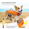Inflatable Dog Life Jacket - Lightweight & Breathable Swim Vest for Large Dogs