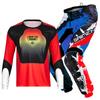 Motocross Gear Set for Kids Youth Jersey Pant Kits Child Green Motorcycle Black 3 4 5 6 7 8 9 10 Year Off-road Suit Blue Orange Enduro Cross Boy Girl