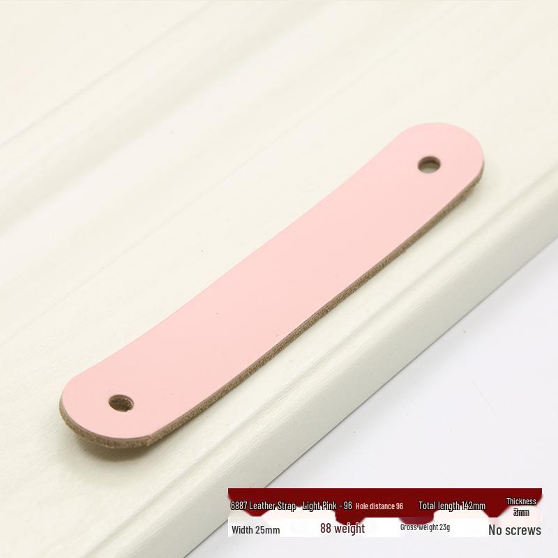 Nordischer Leder-Ziehgriff für Kleiderschrank, Schublade, Koffer oder Kiste