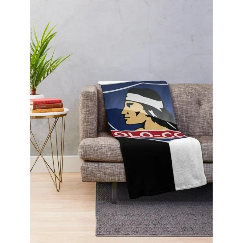 My City, My Colours, Colo Colo from Chile Throw Blanket Plush Single Giant Sofa Blankets