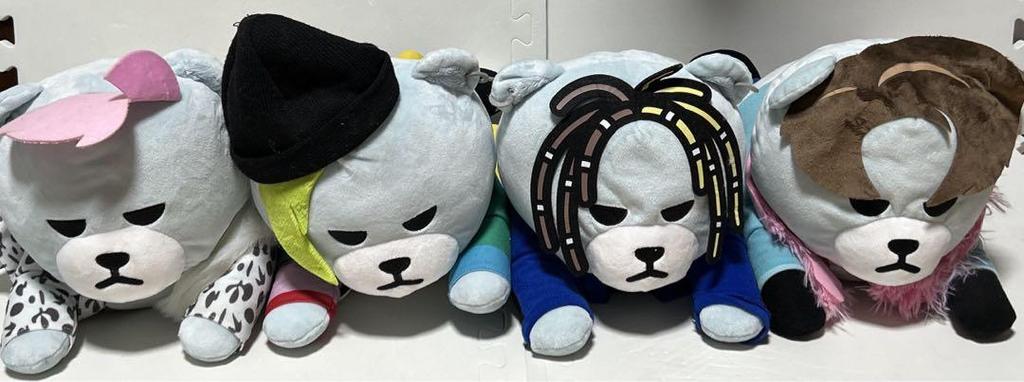 [USED] BIGBANG KRUNK Super Big Lying Down Plush Toy