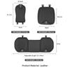 CRU1 Car Seat Booster Cushion Leather Backrest Seat Cover Accessories For Mercedes Benz AMG A C E Class W201 W210 W108 W204 W205 W203