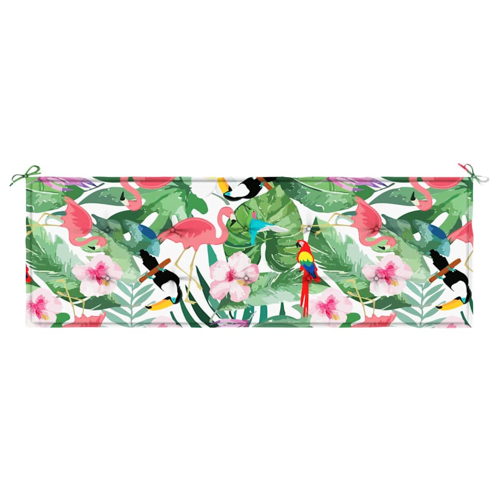 Garden Bench Cushion Multicolour 150x50x4 Cm Oxford Fabric