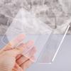 2Pcs Clear Acrylic Bookends L-shaped Desk Organizer Desktop Book Holder School S