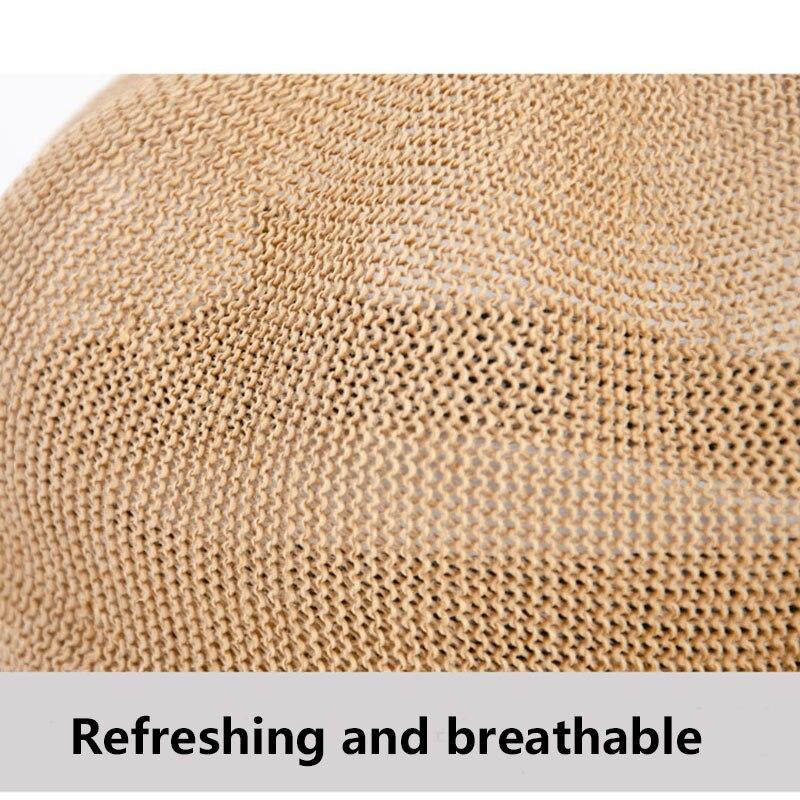 Octagonal Cap Straw Women Summer Thin Newsboy Cap Painter Adjustable Rope Knitted Beret Mesh Breathable Boinas Para Mujer