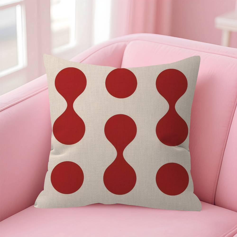 abstract Bauhausstyle  Cushion Cover Inches Farmhouse Decor Home Throw Pillow Covers for Couch Decorations