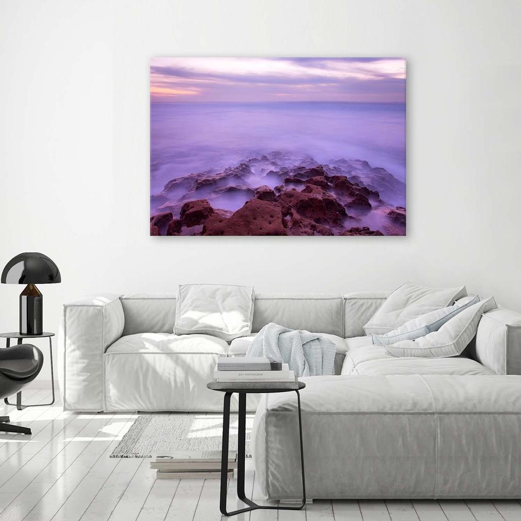 Canvas print, Rocks in the mist
