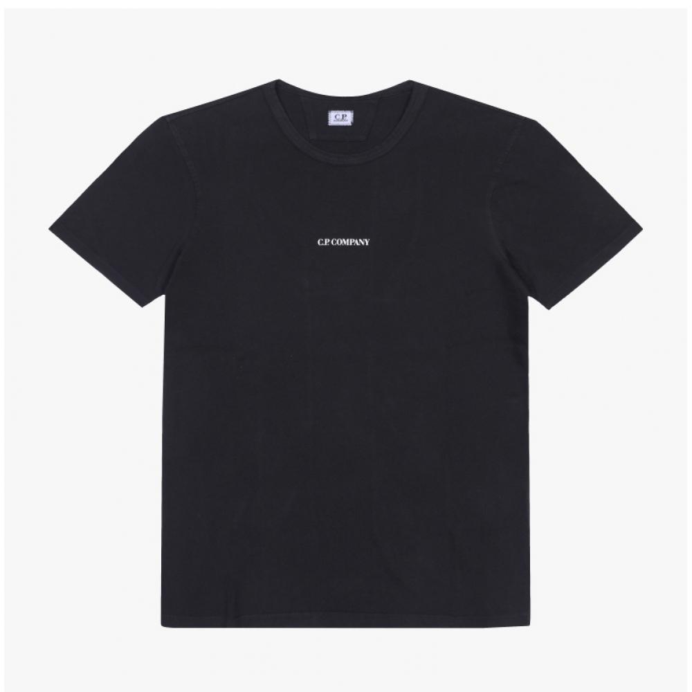 Cp Company Logo Men S ShorT Sleeve T ShirT 18cmTS085a 005431g 999
