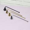 Candle Snuffer with Long Handle Putting Out Candle Wick Flame Extinguishing Tool Candle Extinguisher Accessory Decorative Metal Candle Cover Tool