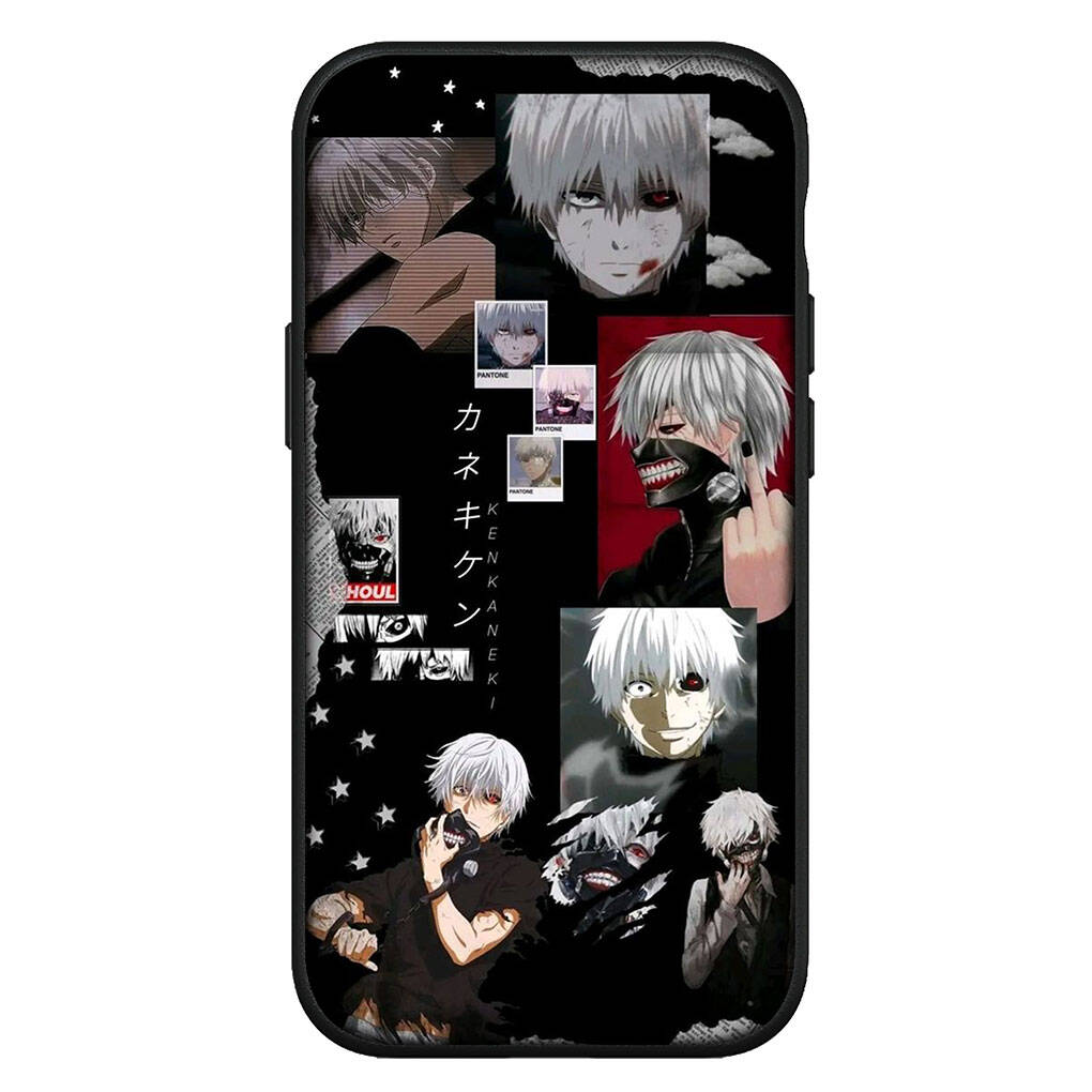 Cover for iPhone 17 16 15 Xiaomi Poco Redmi Note 14 13 12 11 Pro Max 9 16e Samsung Galaxy S25 S24 OPPO Huawei Comics Tokyo Ghoul Ken Kaneki Phone Case