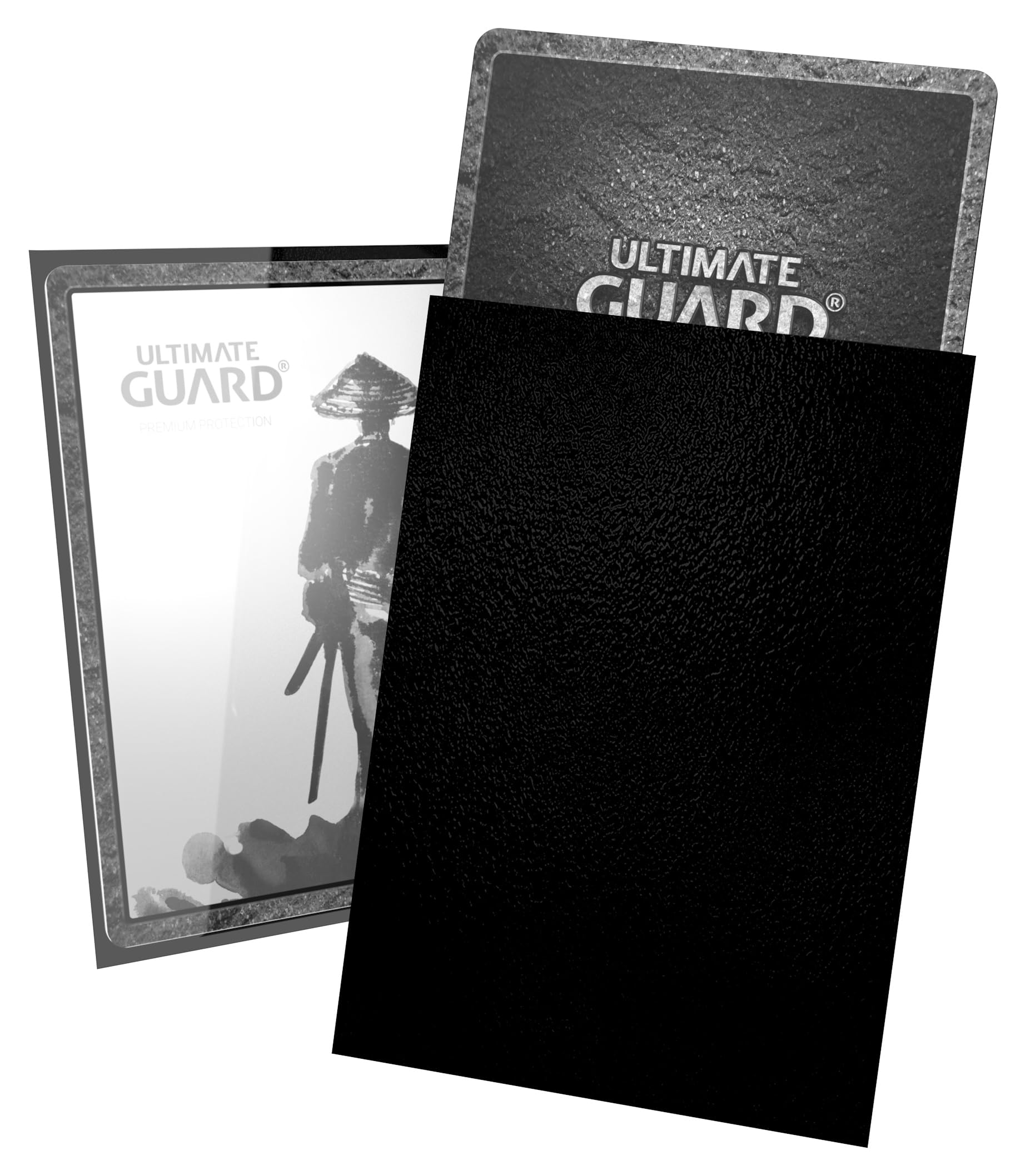 

Ultimate Guard Katana Japanese 60 Card Sleeves Sleeves, Size, (Black) чёрный