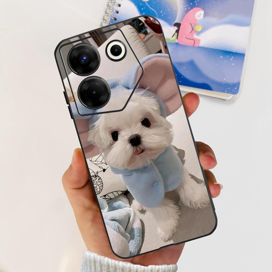 

For Tecno Camon 20 Pro Case Fashion Butterfly Transparent Soft Silicone Cover For Tecno Camon 20 Pro 5G CK8n Camon20 CK6n Bumper Camon 20 Pro 5G CK8n