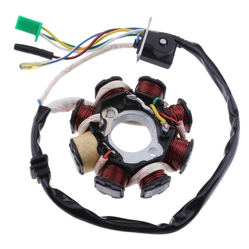 A30F-GY6 Engine Magneto Stator Generator Coil 157QMJ For GY6 Engine 125Cc 150Cc ATV Scooter Accessories