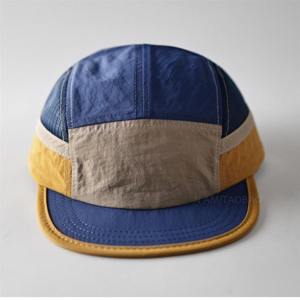 Nylon Quick Dry Hat 5 Panel Sunshade Cap Fashion Baseball Caps For Running, Camping