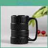 Ceramic Largecapacity Creative Tire Cup Cup New Strange Mug Office Cup Mug Mugs Coffee Cups