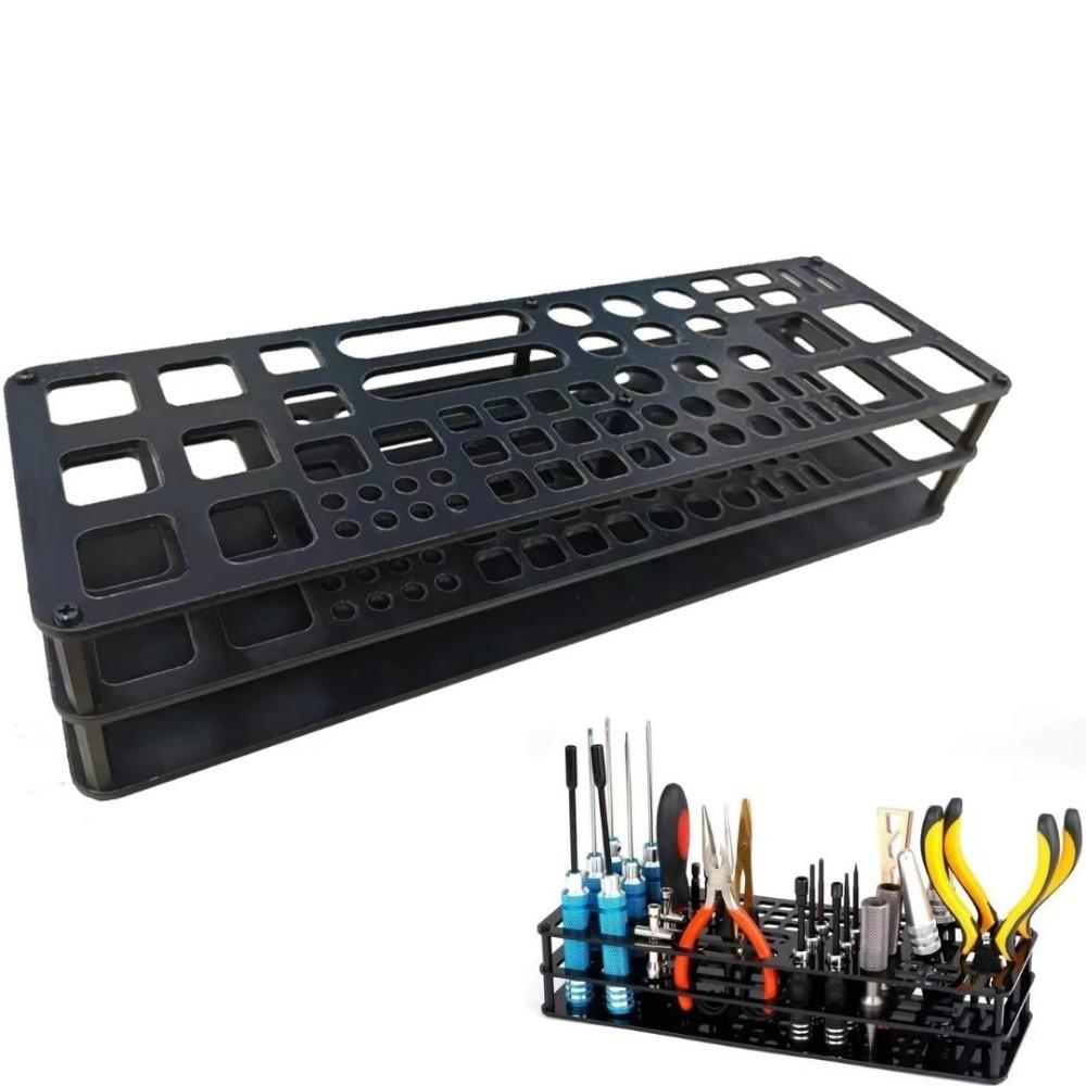 Durabl Screwdriver Storage Rack PP Tool Box  For Screwdriver Tweezer Brushes Pens Tools