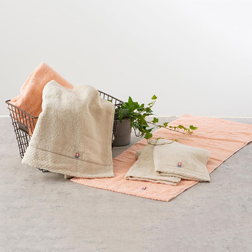 Imabari Towel Towel Set Gift Set of 5 Bath Towels x 2 x Face Towels x 3 x Towels Loved by Towel Shops Boxed Present Made in Japan (60 120cm) (34 80cm)