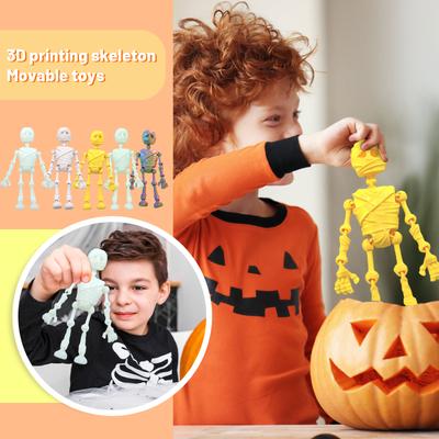 3D vytlačená figúrka kostry Hračka Darček Remeslo