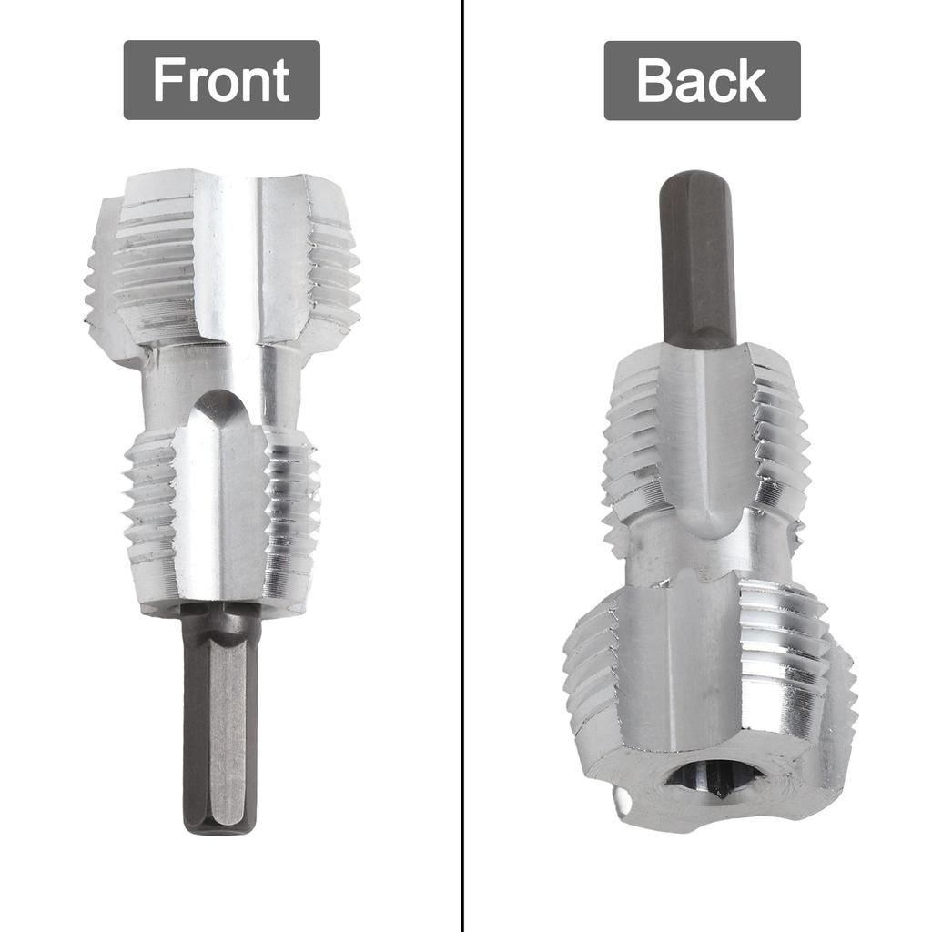 Pvc Pipe Threader Kit 4 Points 6 Points PPR Water Pipe Internal Thread Opener For Pvc Plastic Pipe Waterpipe Tapping Tool