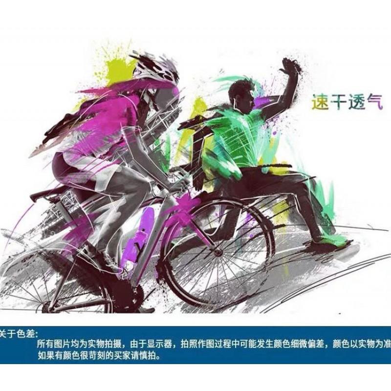 Mens Short Sleeve Cycling Jersey Set Team Edition Road Bikes Breathable