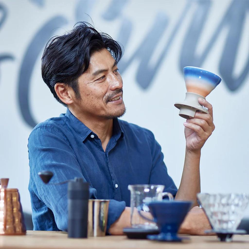 HARIO Coffee Dripper Switch Sunrise Collaboration Model SSDC-200-SUN Arita Ware Immersion Dripper with 40 Paper Filters