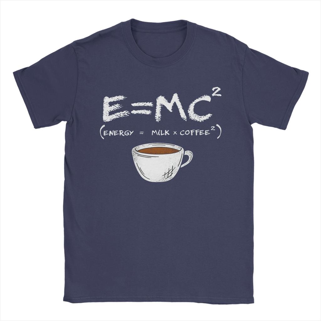 Energymilkcoffee T Shirt Unisexs Cotton Vintage Tshirt Crewneck E Mc2 Tee Shirt Short Sleeve Clothes Party