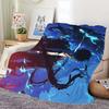 Anime S-Solo L-Leveling Printed Comfortable and Soft Sofa, Living Room Bed, Bedroom Blanket Suitable for Travel and Gifts