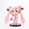 Anime Nueva Figura de Hatsune Miku Mini Adornos de Personaje Kawai Rosa Verde Hatsune Decoración de Escritorio para el Hogar Juguete para Adultos Regalo de Cumpleaños para Niño