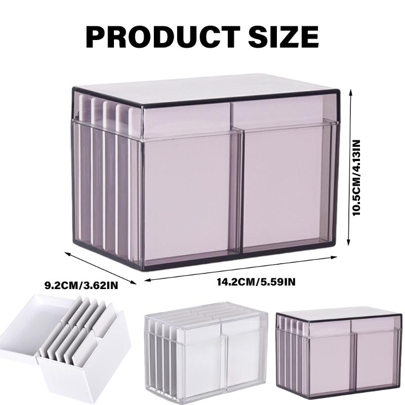 10 Layers Lash Storage Box False Eyelashes Organisers Eyelash Storage Box Lash Organizers Makeup Organisers Easy to Use