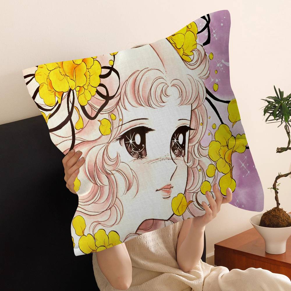 Cartoon Anime womens Candy Sweet pillow cover sofa cushion cover home room decoration children gift