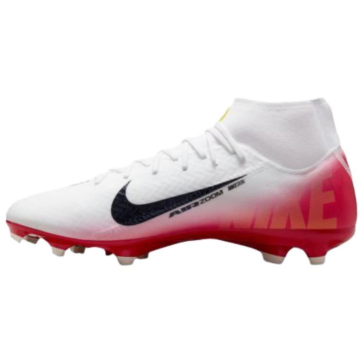 Nike Zoom Mercurial Superfly 10 Academy LV8 MG Fear Nothing Pack Unisex Sneakers Hvit University-Rød Mørk-Obsidian HJ7311-600