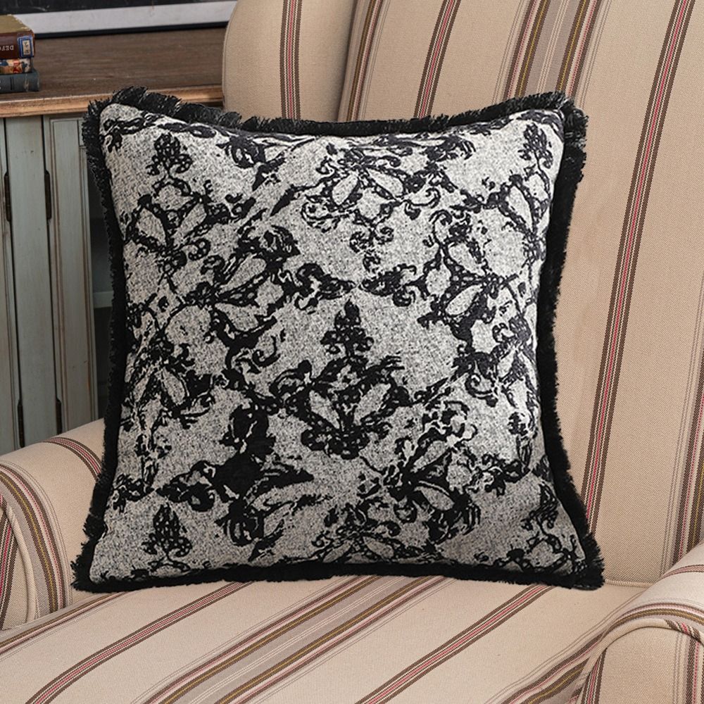 Elegant Jacquard Pillowcase Square Cushion Cover Home Decor Throw Pillowcover  Sofa/Bed